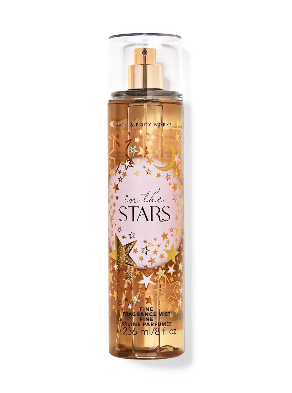 Bath & Body Works In The Stars Fine Fragrance Mist| For Women|Long Lasting | Light & Refreshing |Layerable Body Spray for Women | Dermatologist tested | Infused with Essential Oils | Captivating & Long-Lasting Scent | 236 ml / 8 fl oz (Pack A)