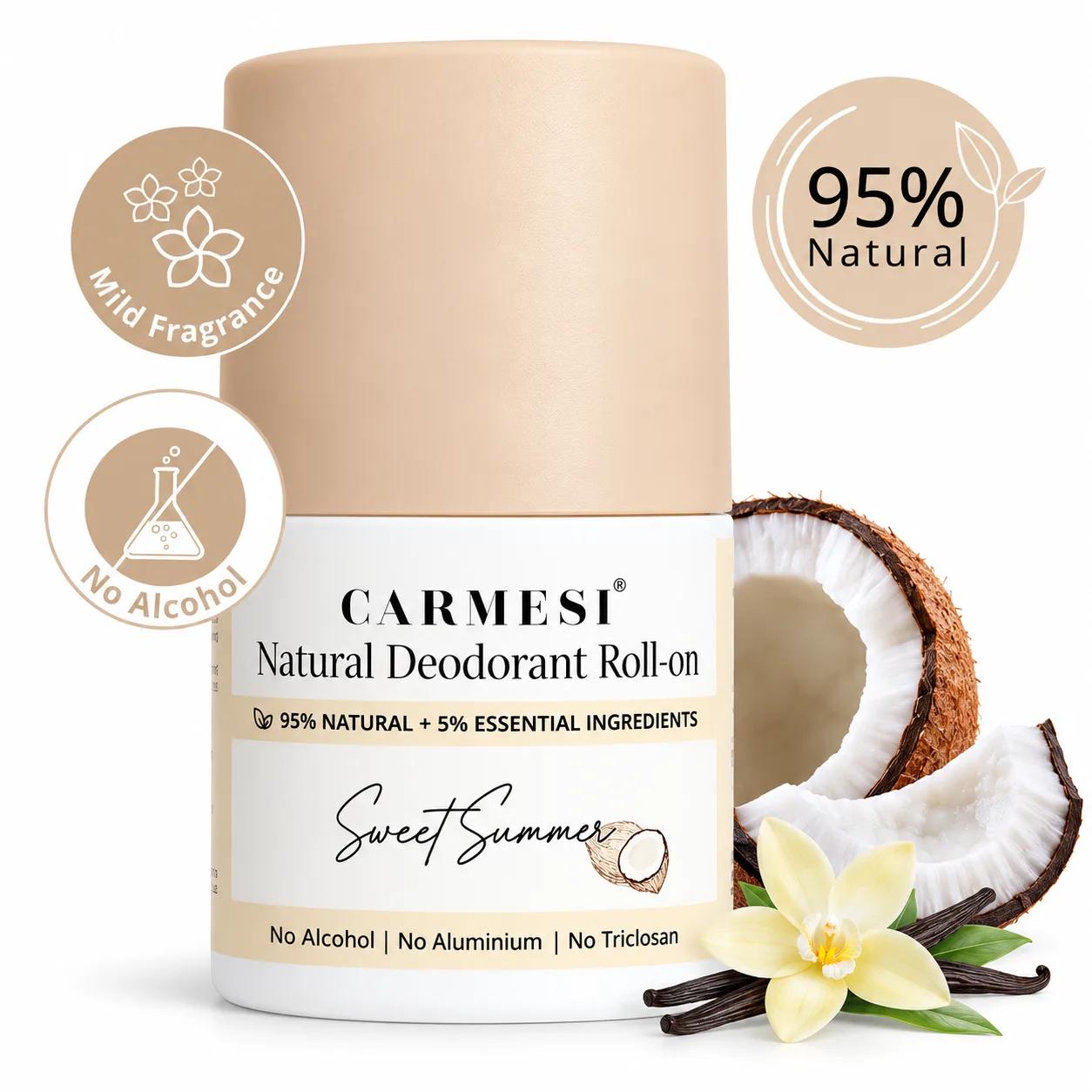 Carmesi Deodorant Roll on - Sweet Summer