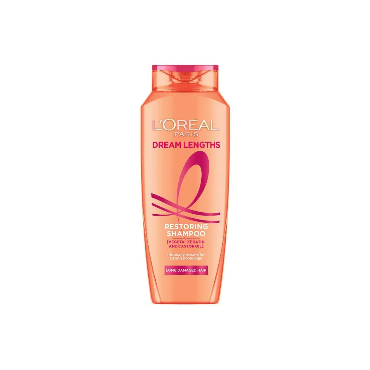 L'Oreal Paris Dream Lengths Restoring Shampoo For Long Damaged Hair (180ml)