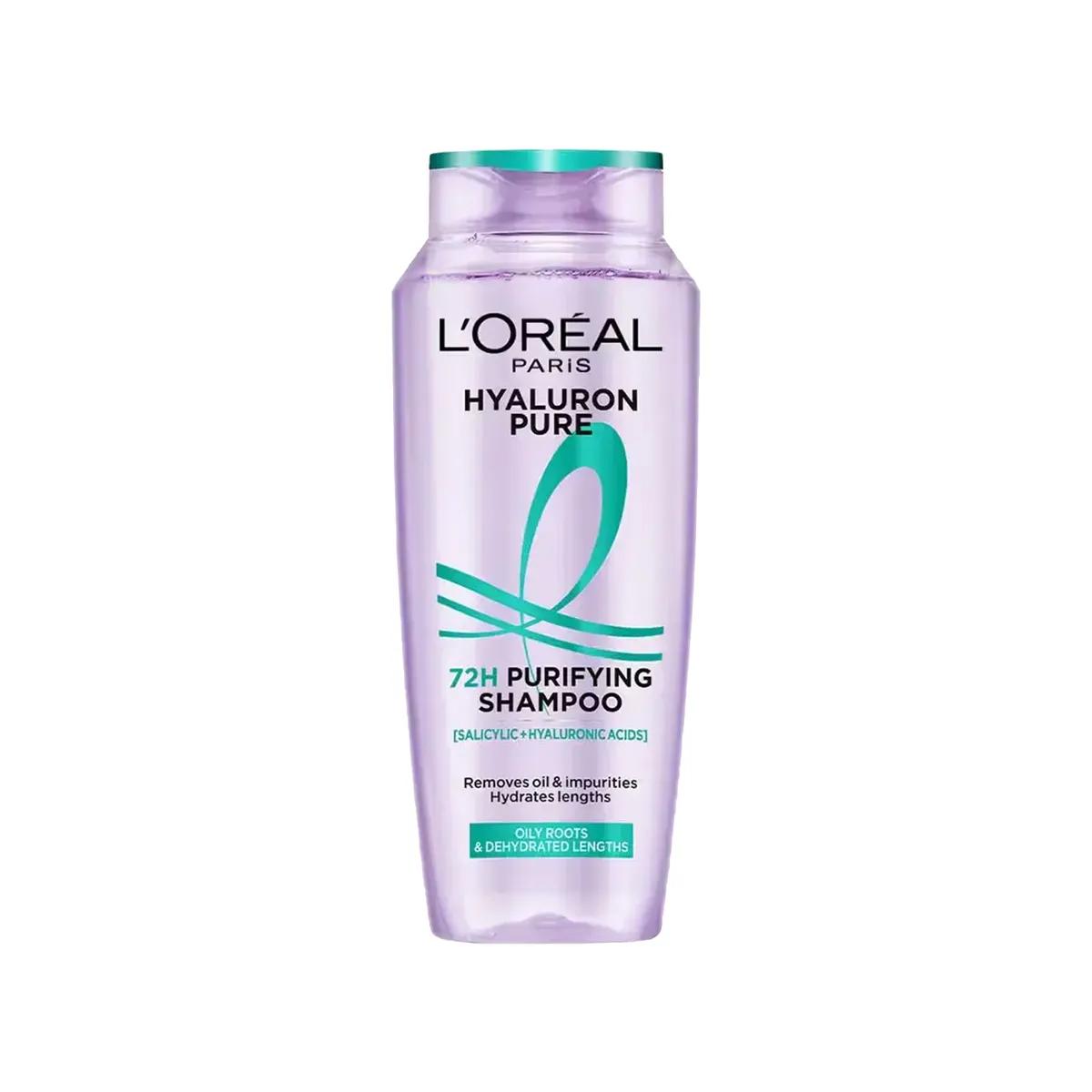 L'Oreal Paris Hyaluron Pure 72H Purifying Shampoo (200 ml)