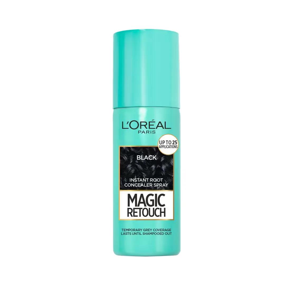 L'Oreal Paris Magic Retouch Instant Root Concealer Hair Color - 1 Black