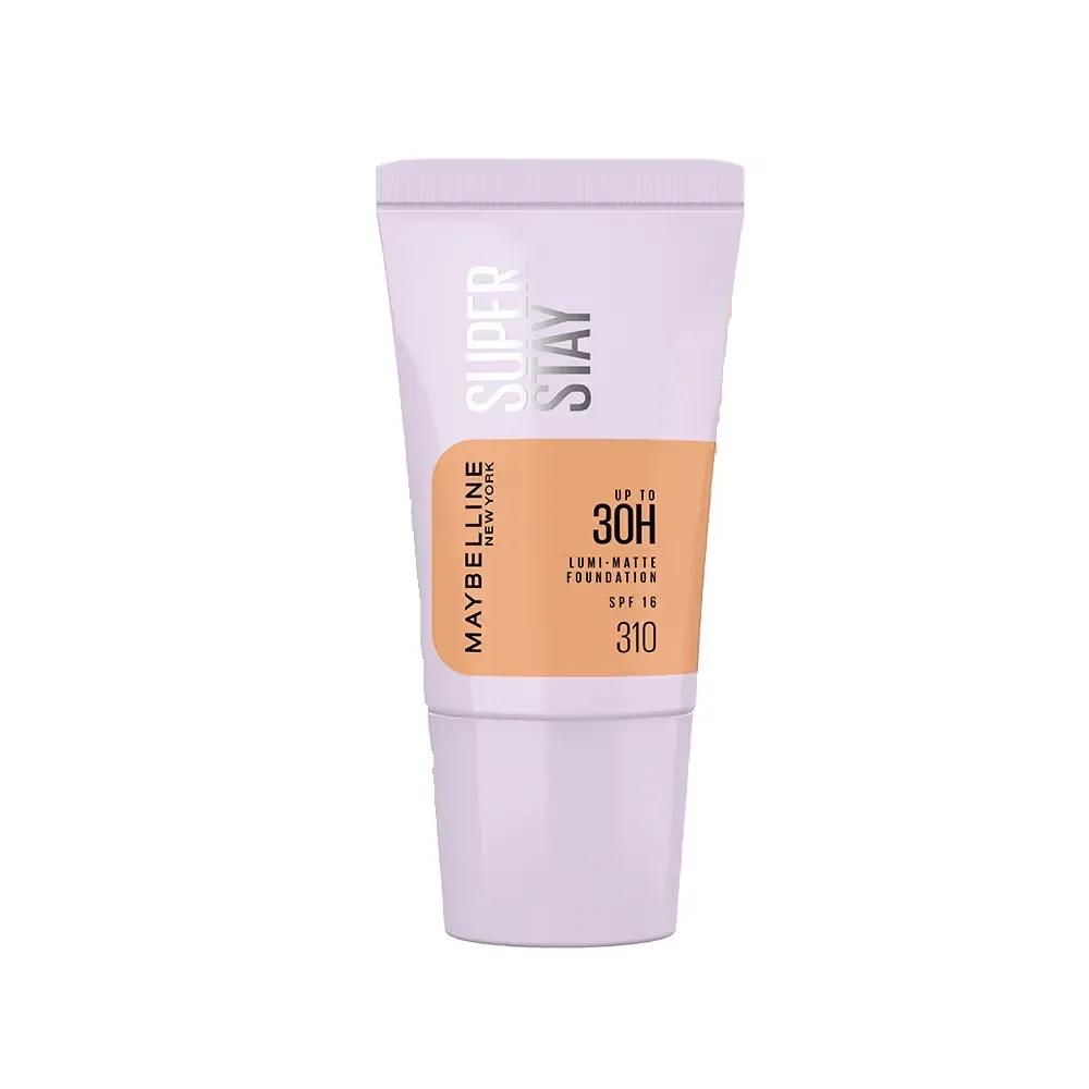 Maybelline New York Super Stay Lumi-Matte Foundation-30Hr Wear-Lightweight-Normal-Dry Skin - 310