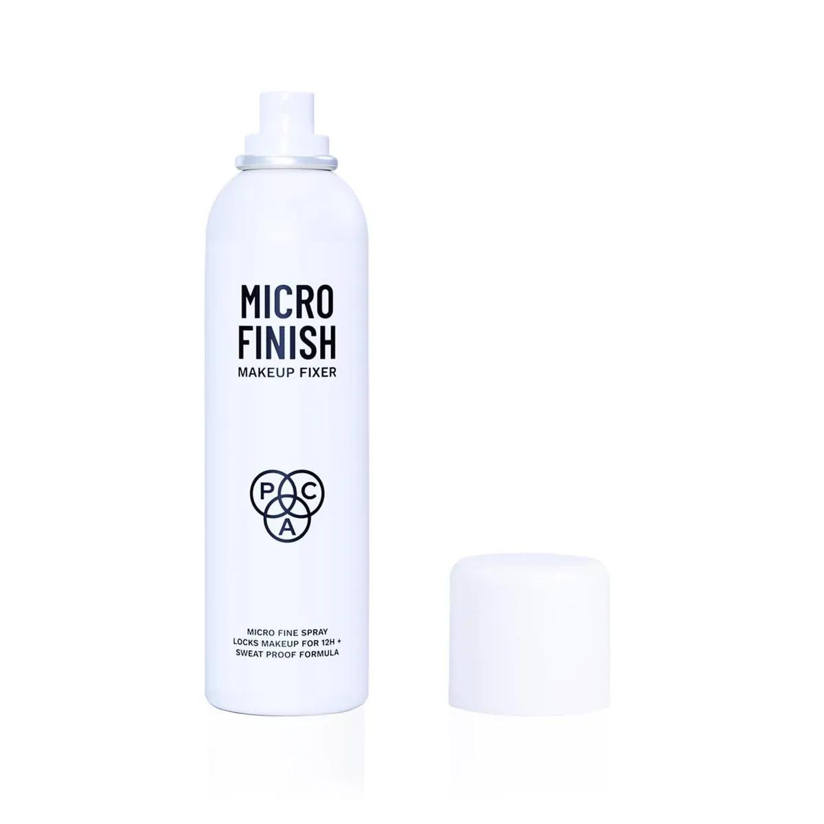 PAC Micro Finish Makeup Fixer Spray | Quick Drying Microfine Mist with Sweatproof Transferproof Formula | Lightweight & Non-Sticky Makeup Setting Spray | 120ml