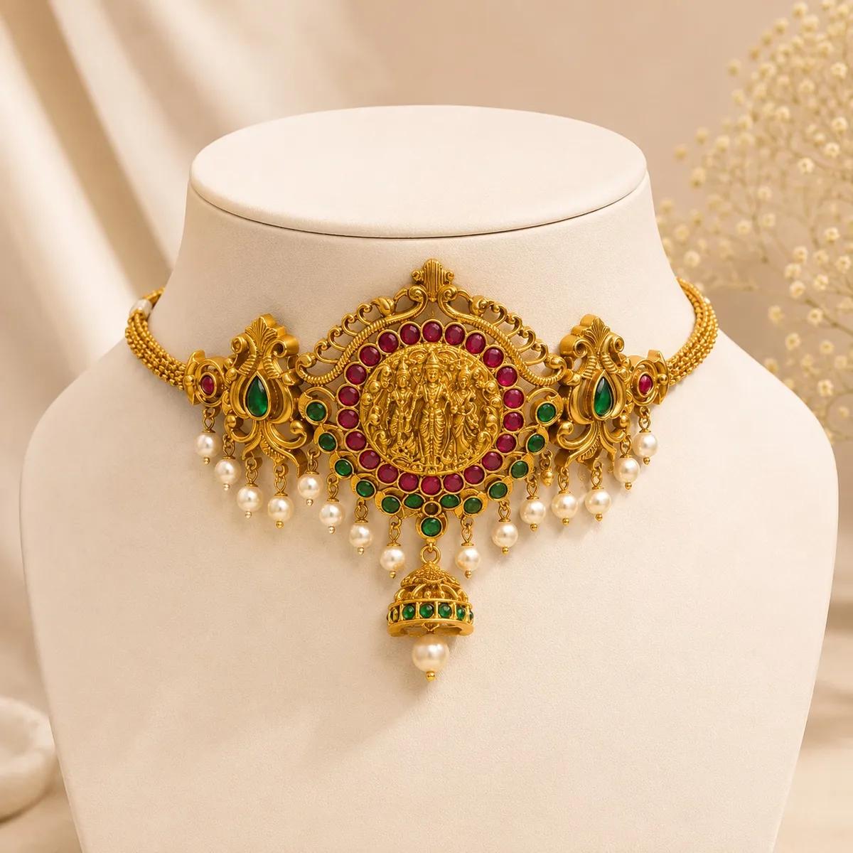 Temple Choker Necklace (ART 83)