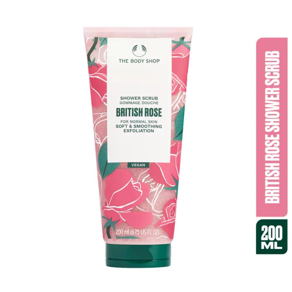 The Body Shop British Rose Shower Scrub