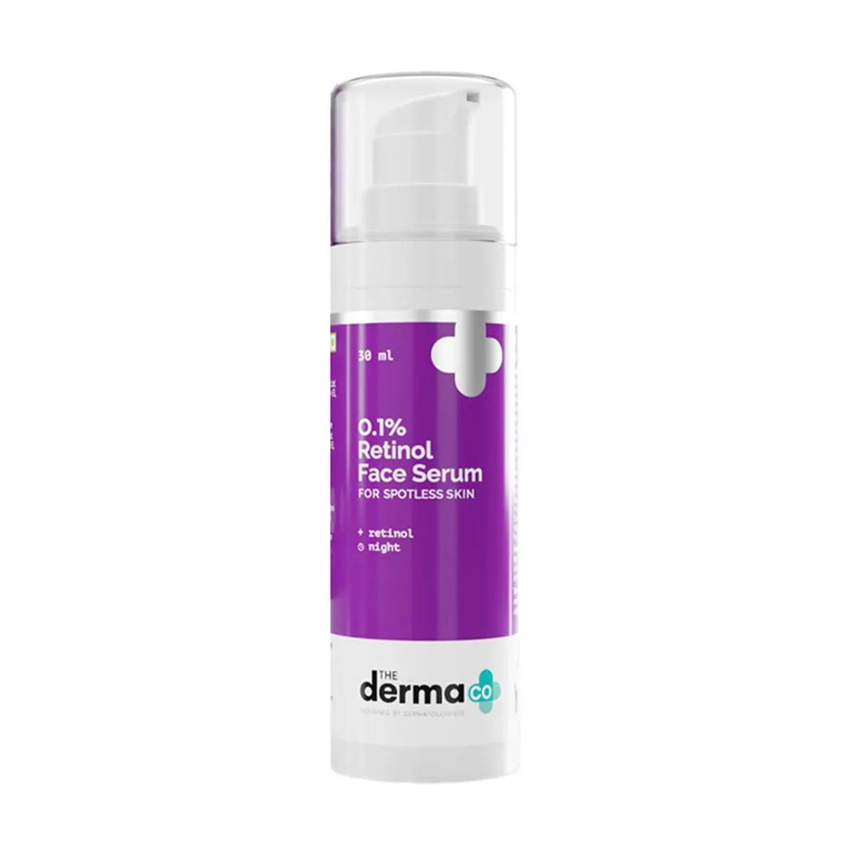 The Derma Co 0.1% Retinol Serum for Younger-Looking & Spotless Skin